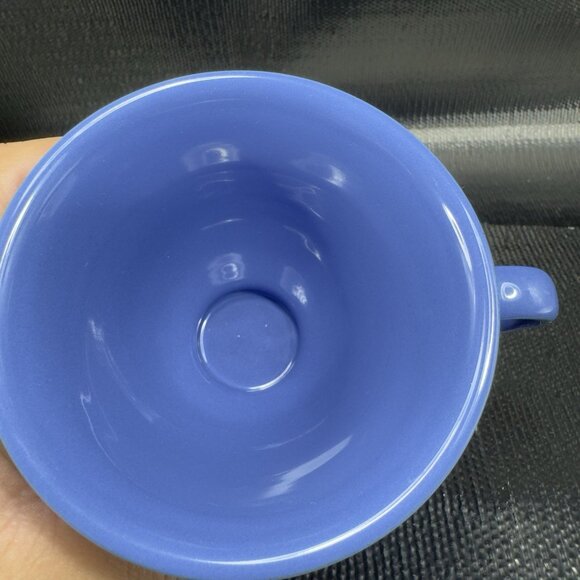 Pierre Deux Blue Teacup And Saucer Set Ceramic Made In Portugal Cup Plate VTG - Picture 5 of 15